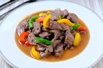 青椒炒牛肉片