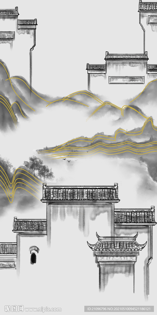 屏风 