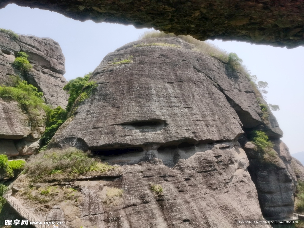 霍山奇峰绝壁