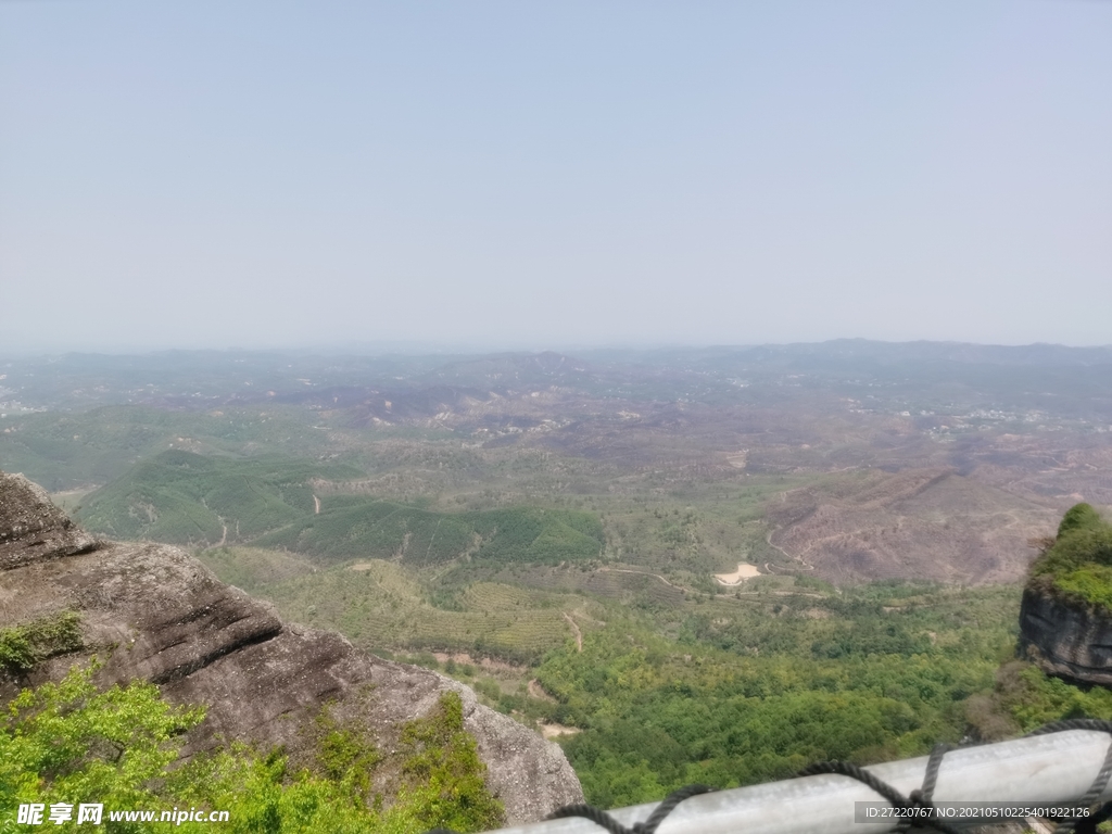 霍山登顶风景