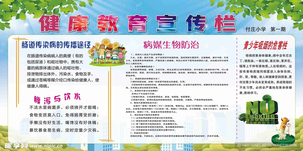 健康教育宣传栏