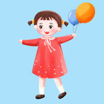 卡通女孩