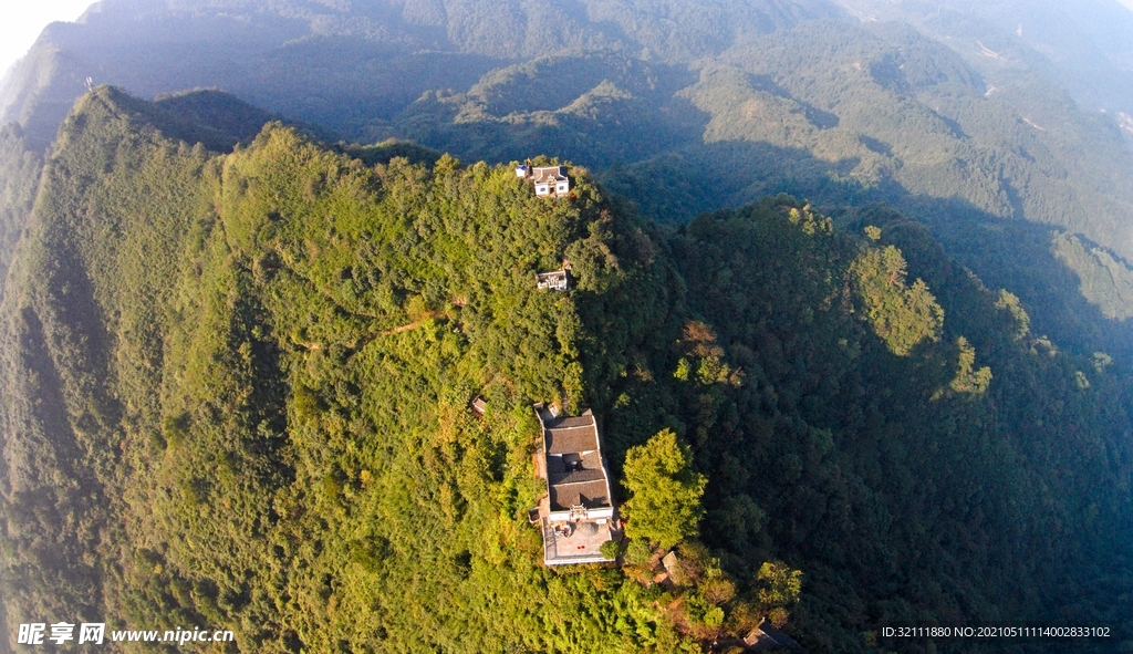 森林保护区风景