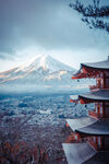 风光摄影之日本富士山京都 