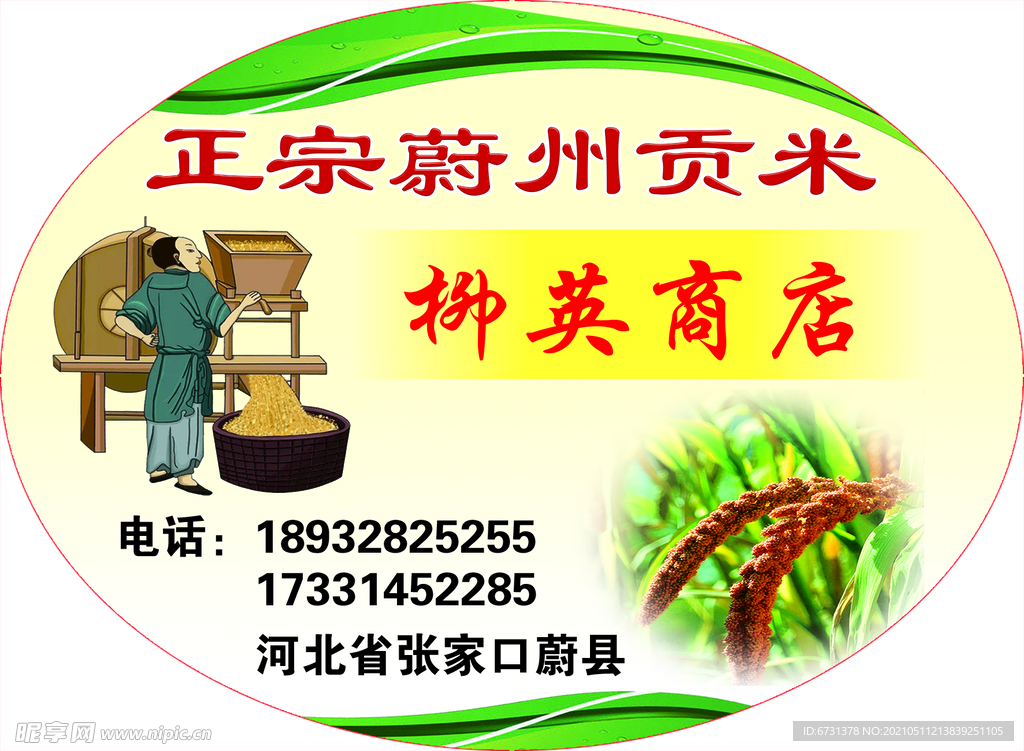 蔚州贡米