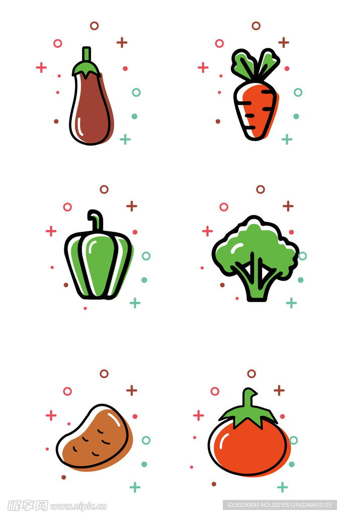 简约蔬菜