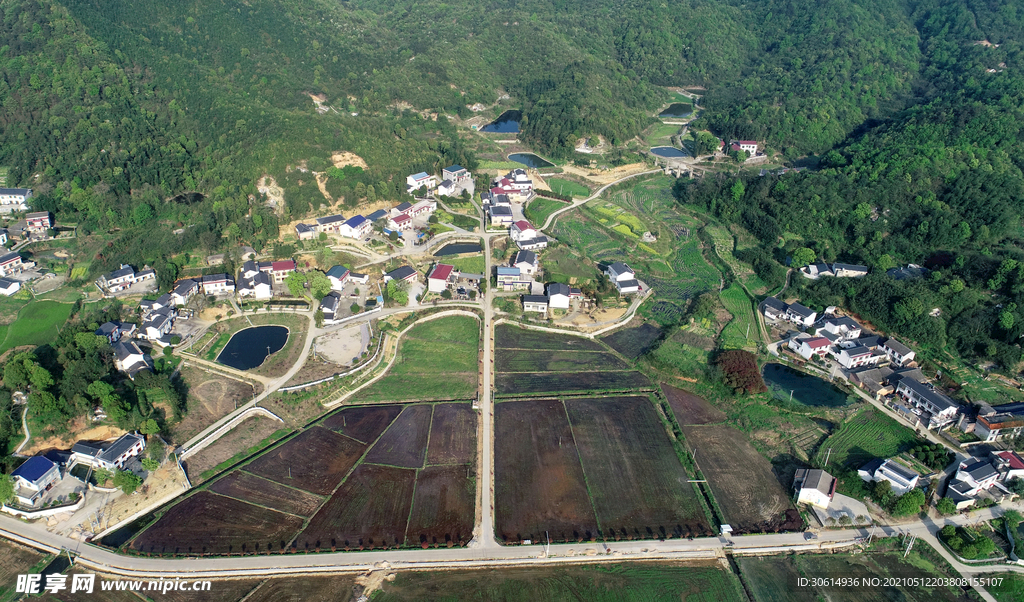 韶山乡村航拍