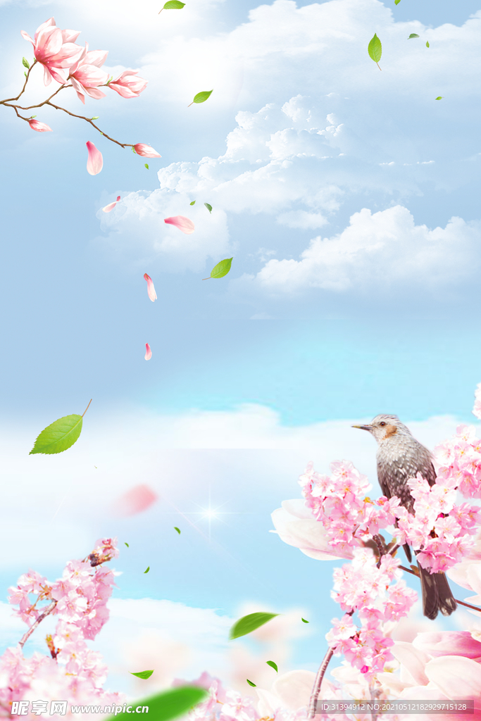 鲜花背景