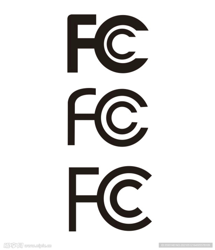 FCC 标志 logo
