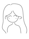 简笔画女孩图片