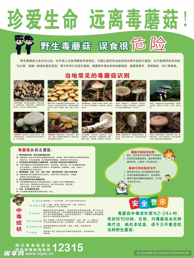 远离蘑菇