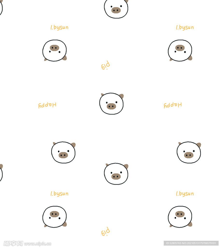 猪 