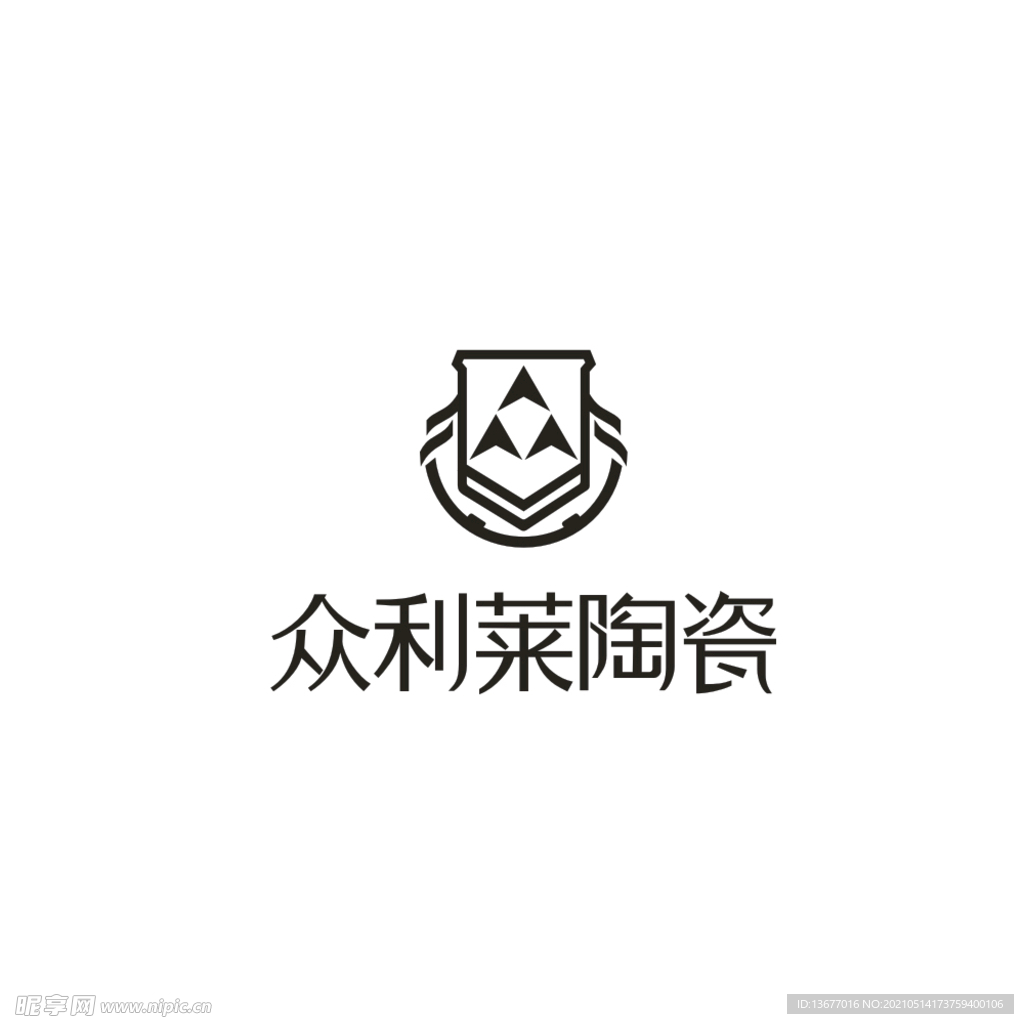 众利莱陶瓷标志logo