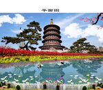 天堂盛景仙境PSD源文件