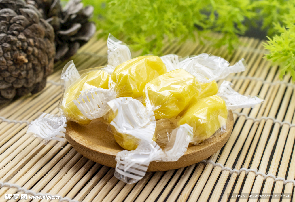 榴莲糖素材