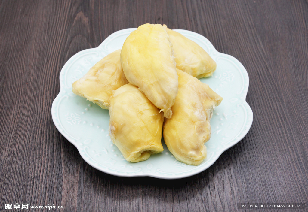 剥开榴莲摄影