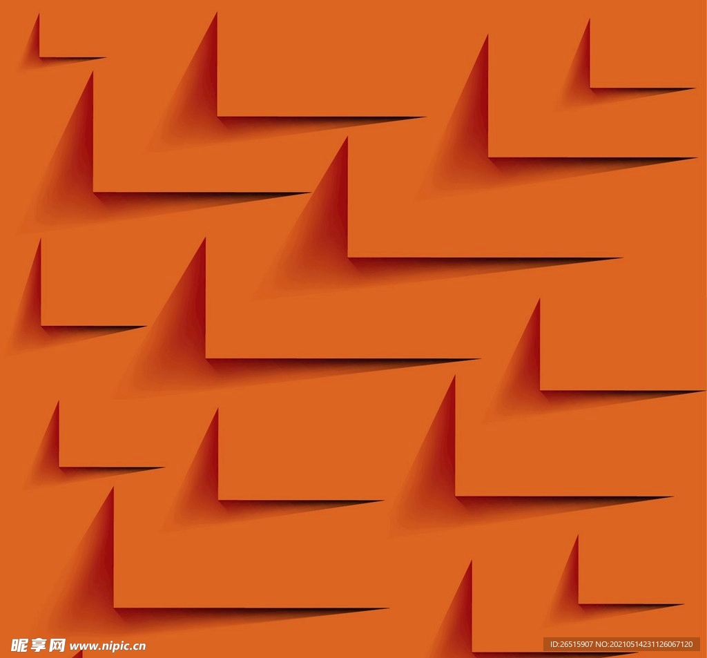 橙色背景