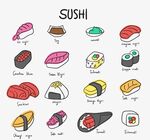 日本寿司图标