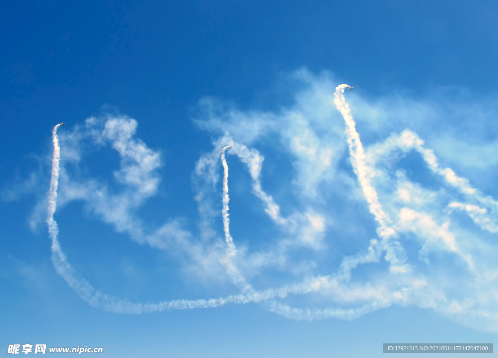 高清天空表演
