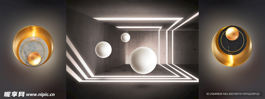 3D时空装饰图