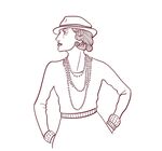 女人轮廓