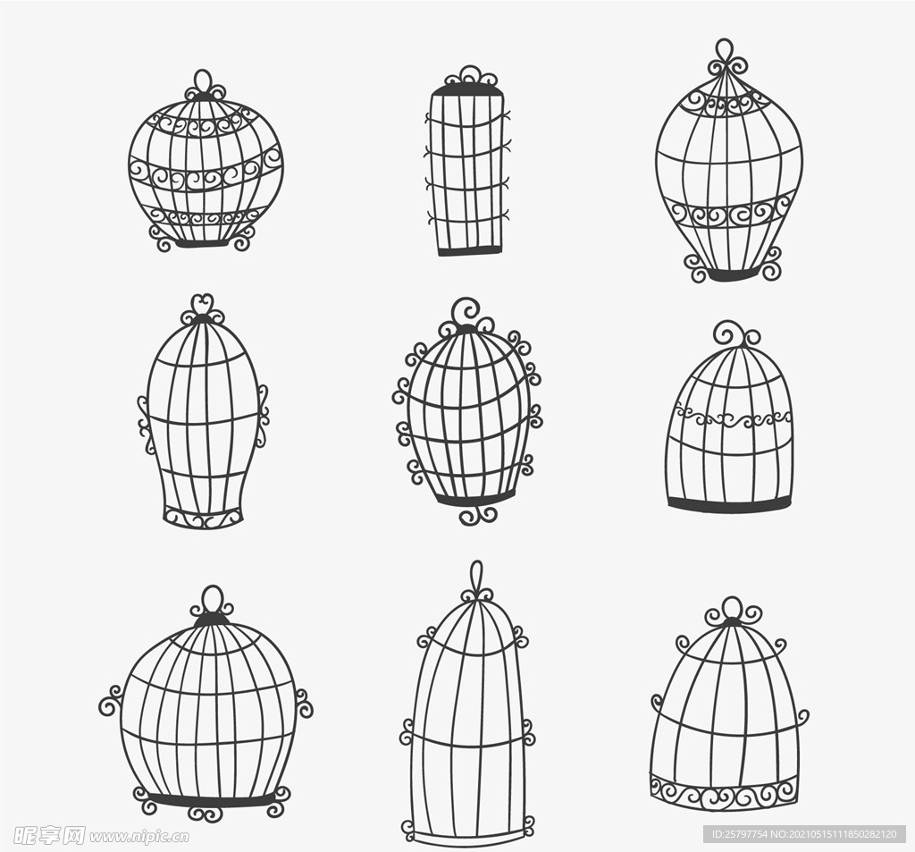 【鳥籠PNG】精選54款鳥籠PNG圖片素材下載，免費的鳥籠去背點陣圖 - 天天瘋後製