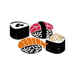 寿司菜单模板