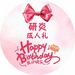 圆形生日