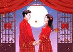 恩爱的夫妻