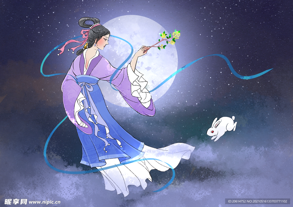 嫦娥奔月