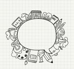 学校讲话泡沫