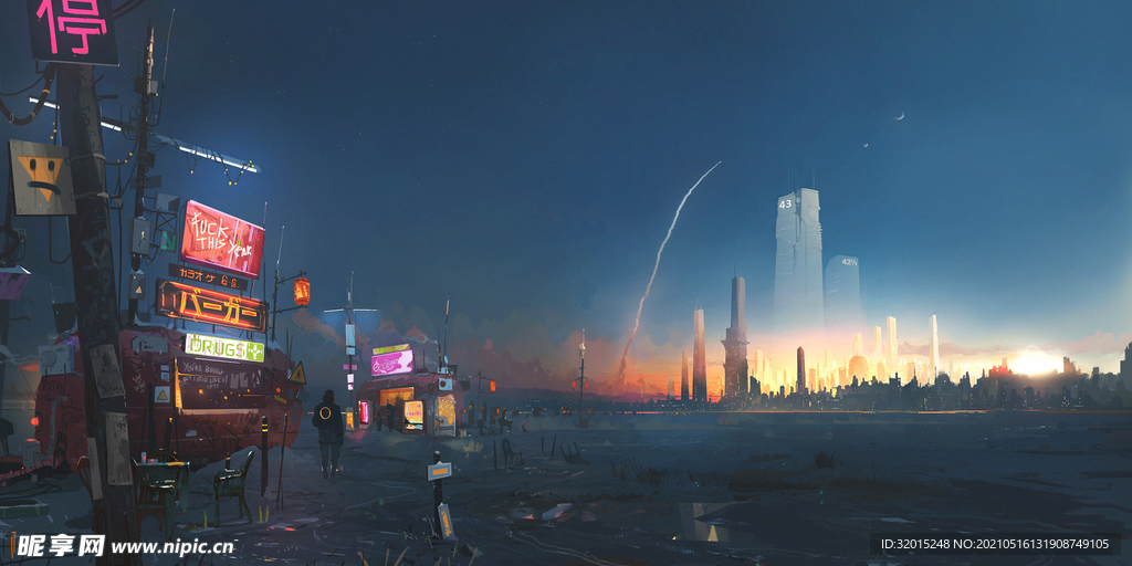 赛博未来场景