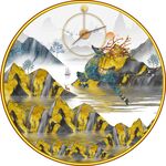 新中式圆形装饰画 