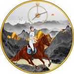 新中式圆形装饰画