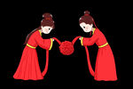 夫妻对拜