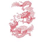 龙凤呈祥 中国龙 中国凤  龙