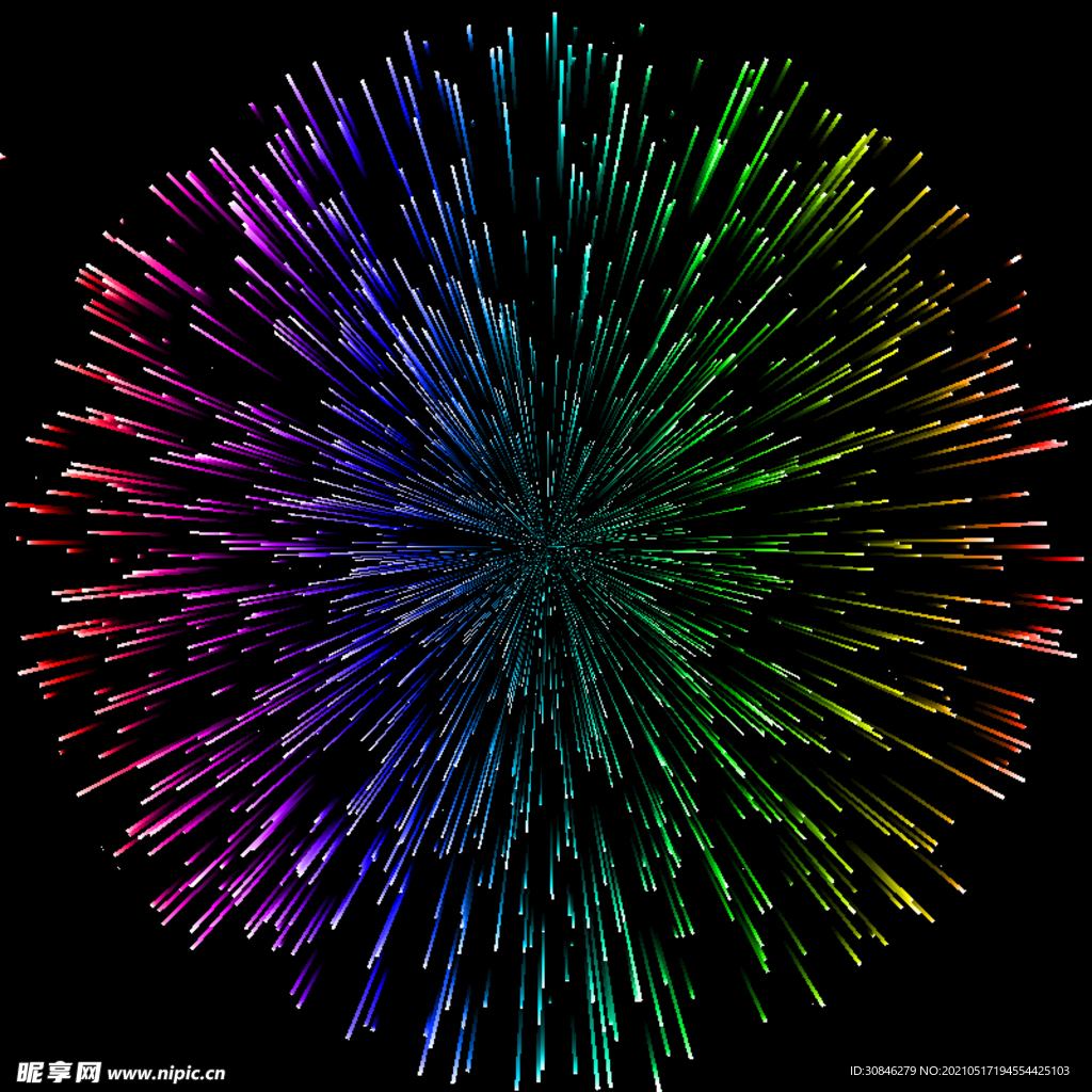烟花效果图