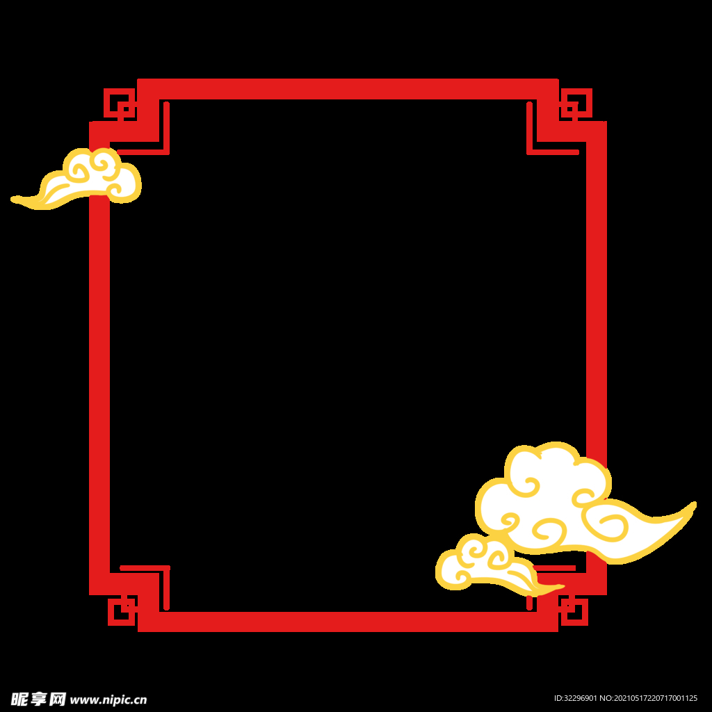 中国风边框  素材