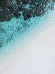 海水沙滩岩石