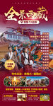 全景西藏旅游海报