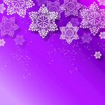雪花背景