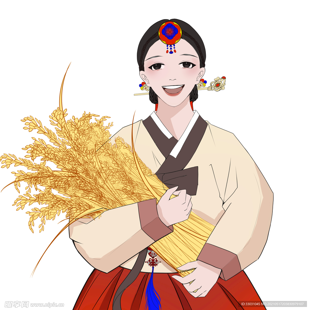 朝鲜族女孩