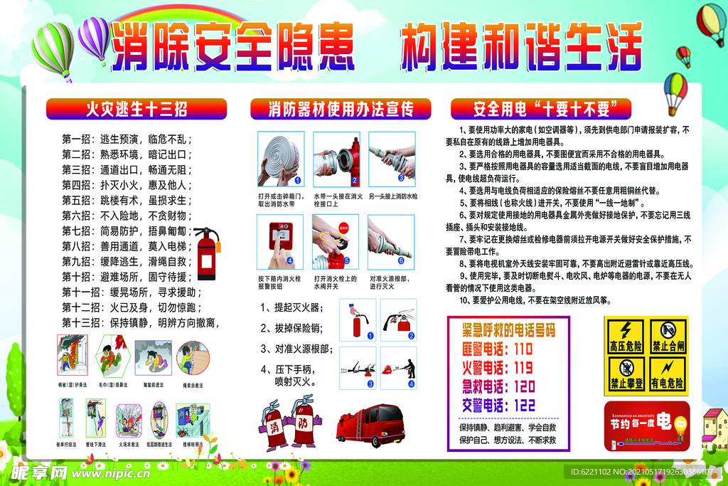 安全用电和谐生活