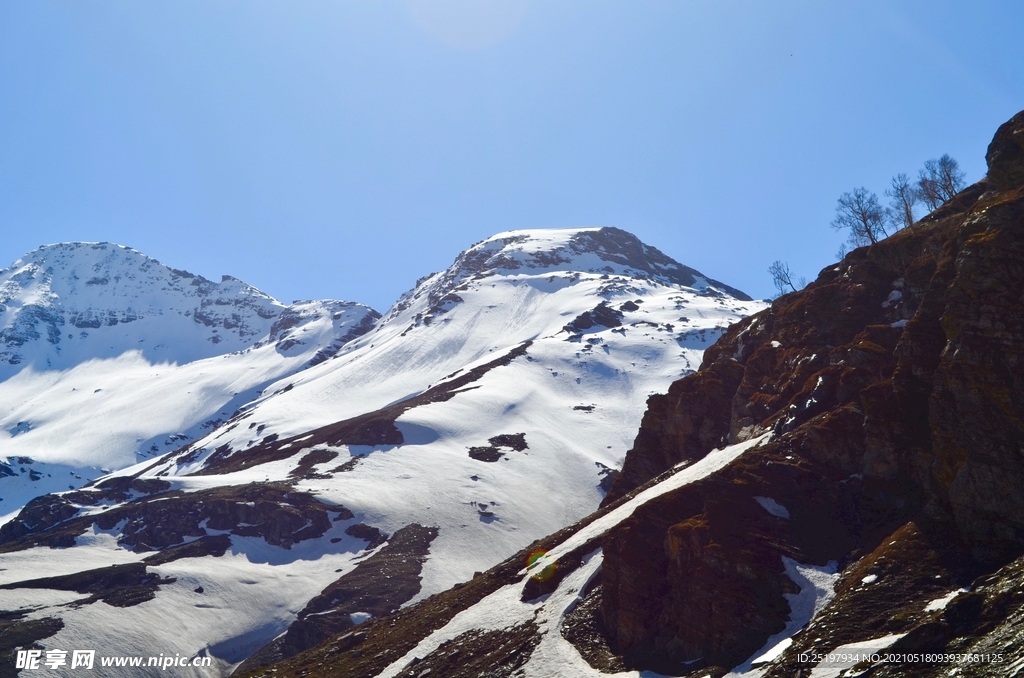 雪山 风景