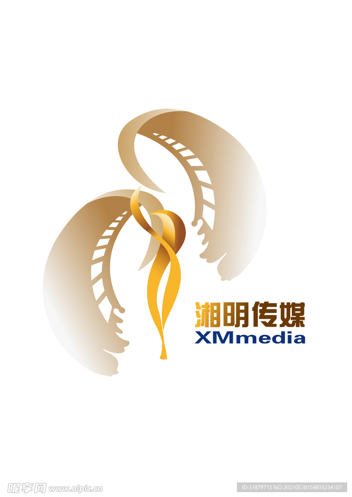 影视传媒logo