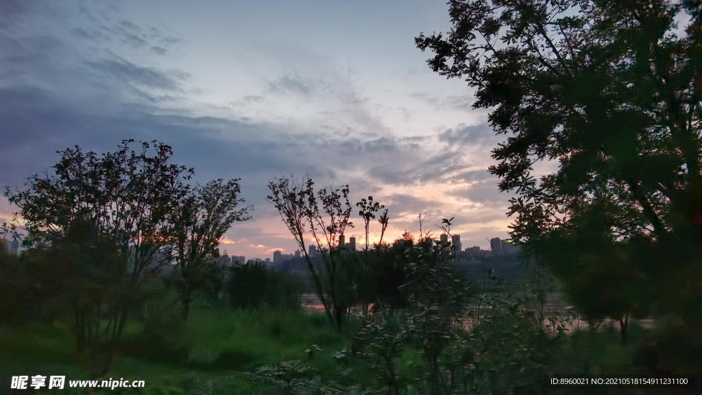 黄昏景色