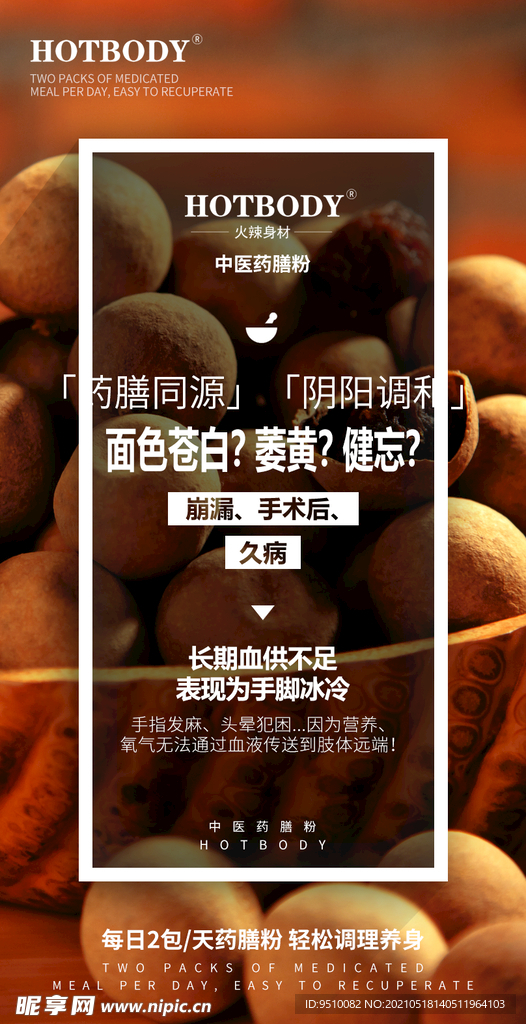 中医药膳海报