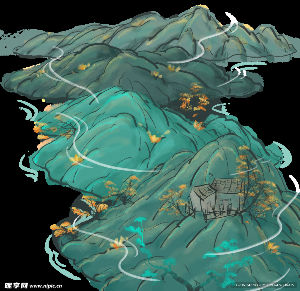 国潮风元素 