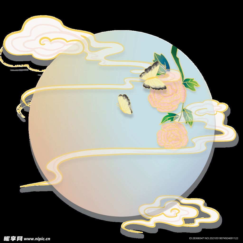 国潮风元素 