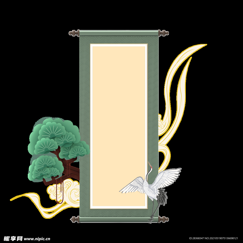 国潮风元素 